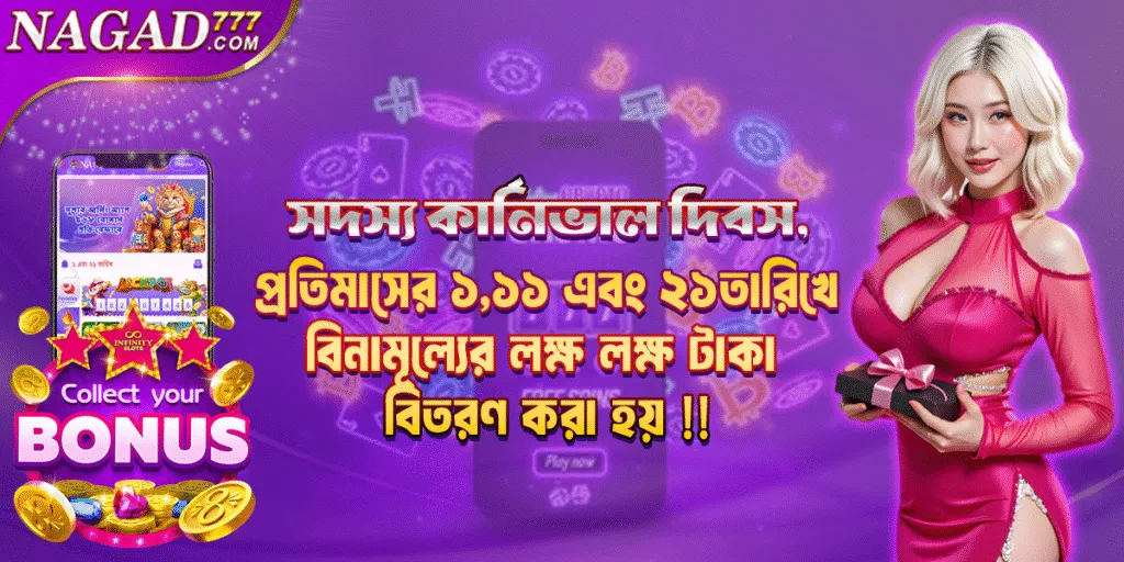 Nagad777 Bonus